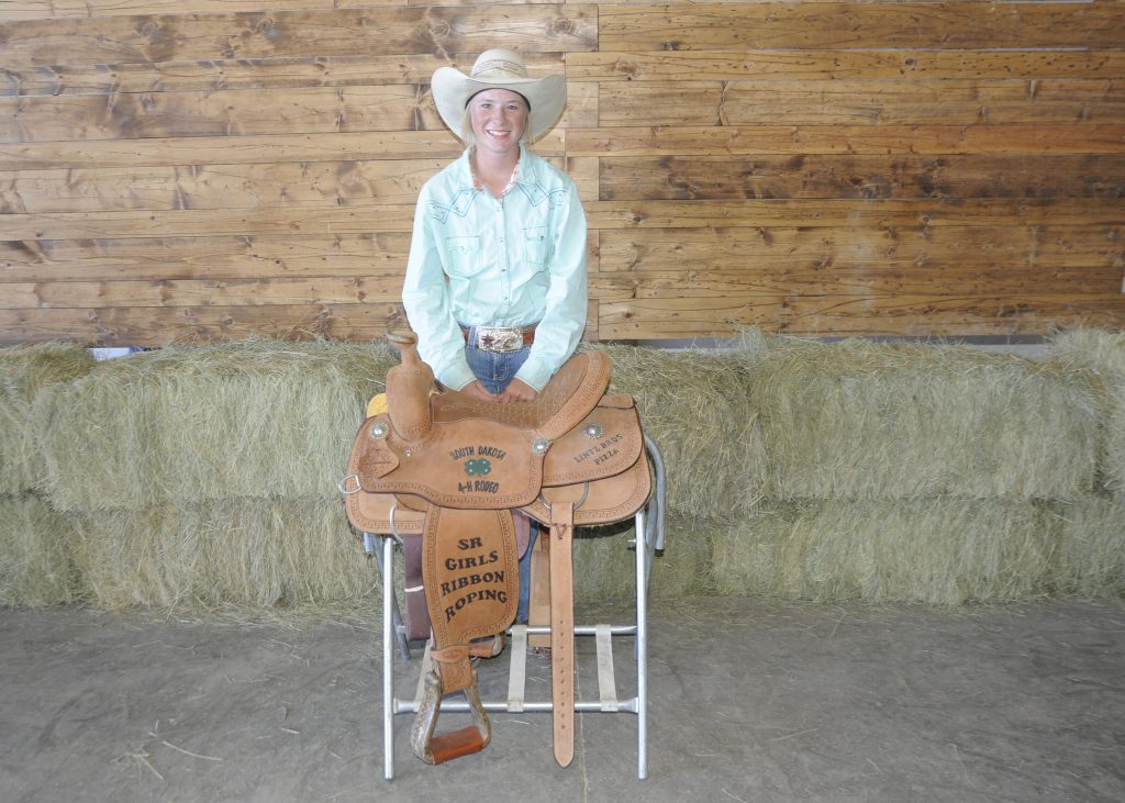 srgirlsribbonroping3 South Dakota 4H Rodeo